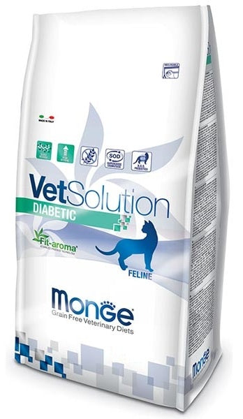 MONGE VETSOLUTION CAT DIABETIC 400 GR.