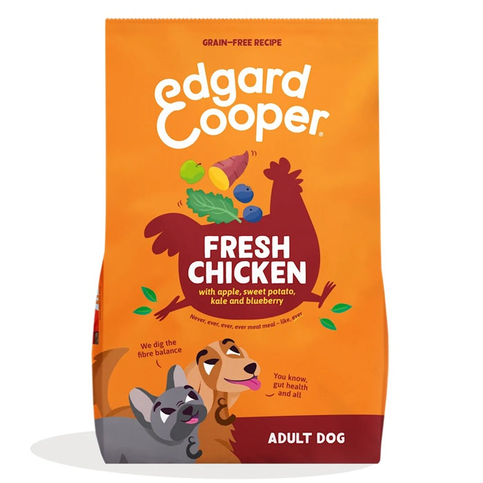 EDGARD&COOPER DOG ADULT SMALL POLLO 3 KG.