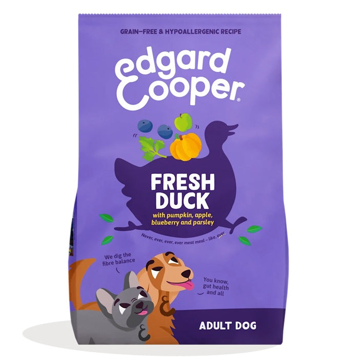 EDGARD&COOPER DOG ADULT MEDIUM ANATRA 2,5 KG.