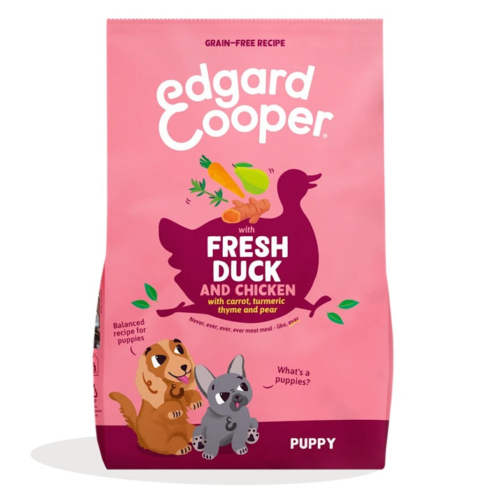 EDGARD&COOPER DOG PUPPY SMALL ANATRA & POLLO 3 KG.
