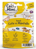 CECI & MIMI SNACK CANI & GATTI CUTE & MANTO 70 GR.