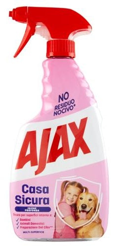 AJAX CASA SICURA SGRASSATORE 600 ML.
