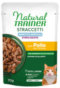 NATURAL TRAINER CAT ADULT STRACCETTI STERILIZED APPETITO DIFFICILE POLLO 70 GR.