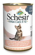 SCHESIR KITTEN POLLO CON ALOE 140 GR.