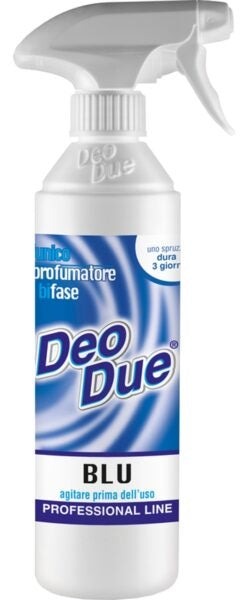 DEO DUE SPRAY BLU 500 ML.