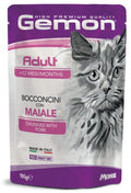GEMON CAT ADULT BOCCONCINI MAIALE 100 GR.