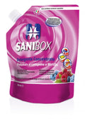 SANIBOX DETERGENTE CONCENTRATO PROFUMATO AL LAMPONE & MIRTILLO 1 LT.