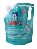 SANIBOX DETERGENTE CONCENTRATO PROFUMATO AL MUSCHIO BIANCO 5 LT.
