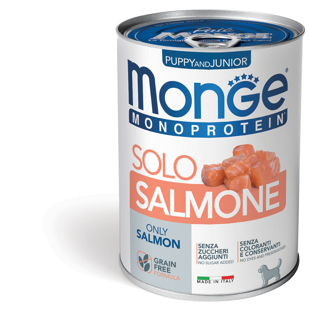 MONGE MONOPROTEICO SOLO SALMONE 400 GR.