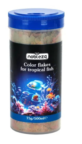 Mangime in fiocchi per pesci tropicali e rossi 75gr