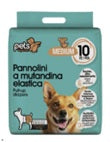 PETS PANNOLINI MUTANDINA PER CANI TG.XL  (35/55 CM.) 10 PZ.