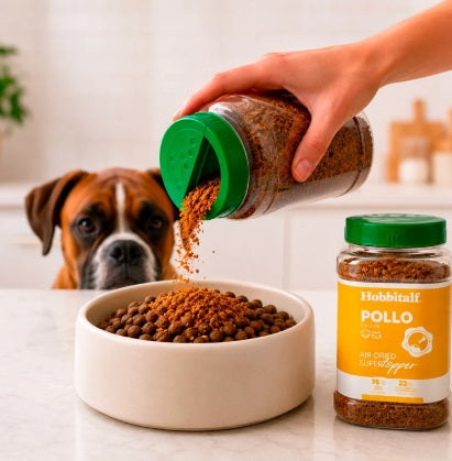 Topper Superfood Pollo essiccato all'aria per cani e gatti