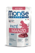 Monge Monoprotein Pate´ Manzo – Kitten 85 g