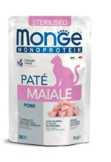Monge Monoprotein Pate´ Maiale – Adult 85 g