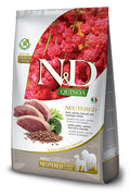 N&D DOG QUINOA NEUTERED MEDIUM/MAXI ANATRA, BROCCOLI & ASPARAGI 2,5 KG.