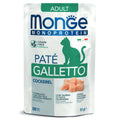 MONGE CAT MONOPROTEIN PATE ADULT GALLETTO 85 GR.