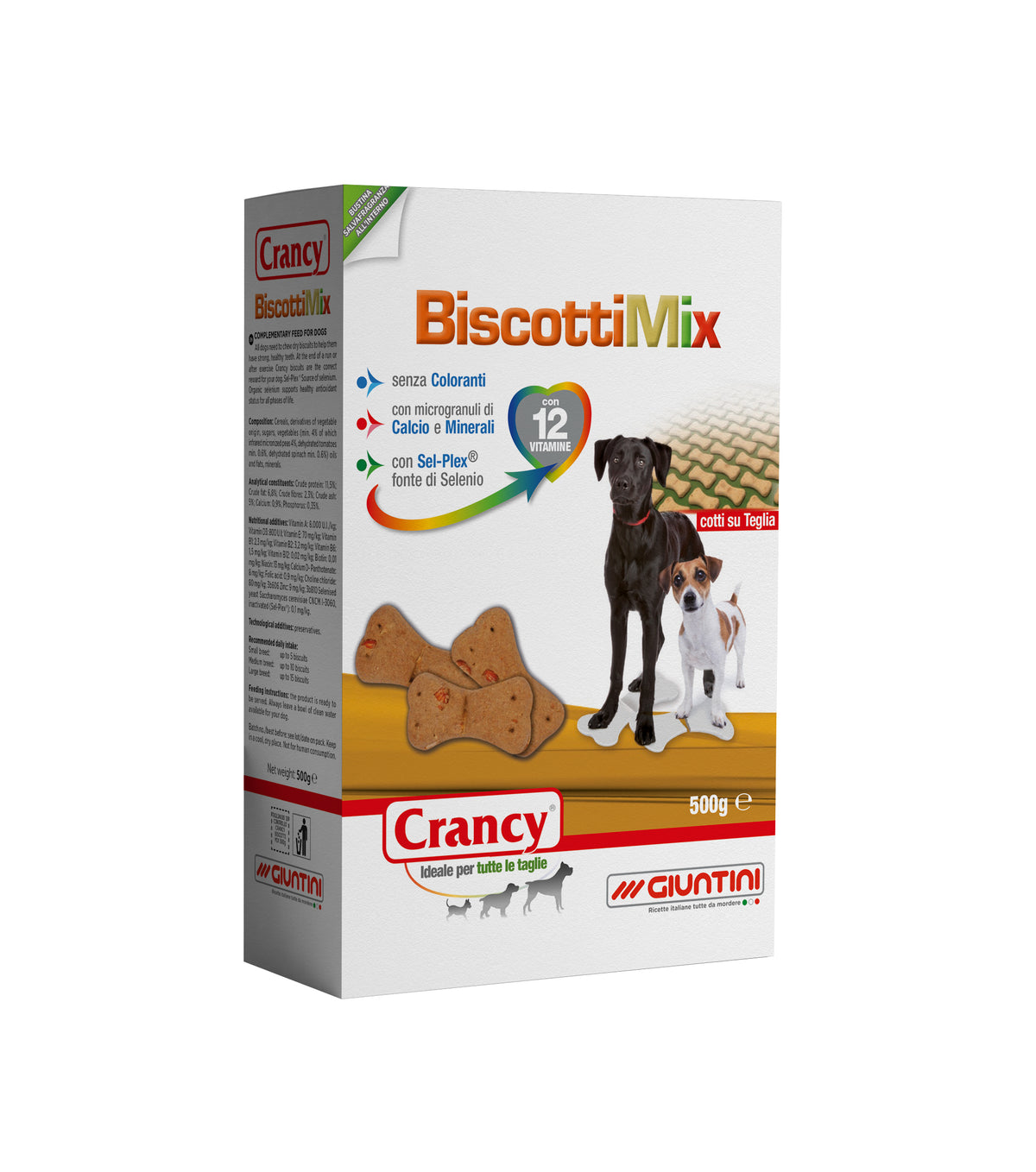 CRANCY BISCOTTI MIX 500 GR