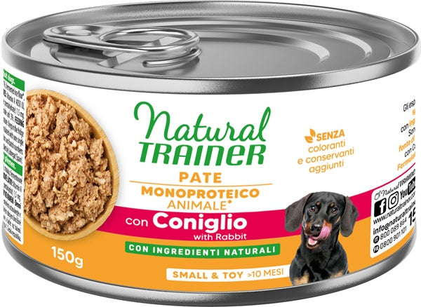 NATURAL TRAINER SENSITIVE ADULT MINI CONIGLIO 150 GR.