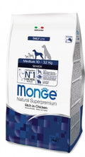 MONGE DAILY LINE MEDIUM SENIOR RICCO DI POLLO 3 KG.