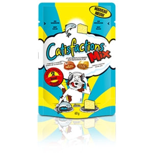 CATISFACTION SNACK MIX SALMONE & FORMAGGIO 60 GR.