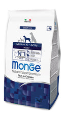 MONGE DAILY LINE MEDIUM ADULT RICCO DI POLLO 12 KG.