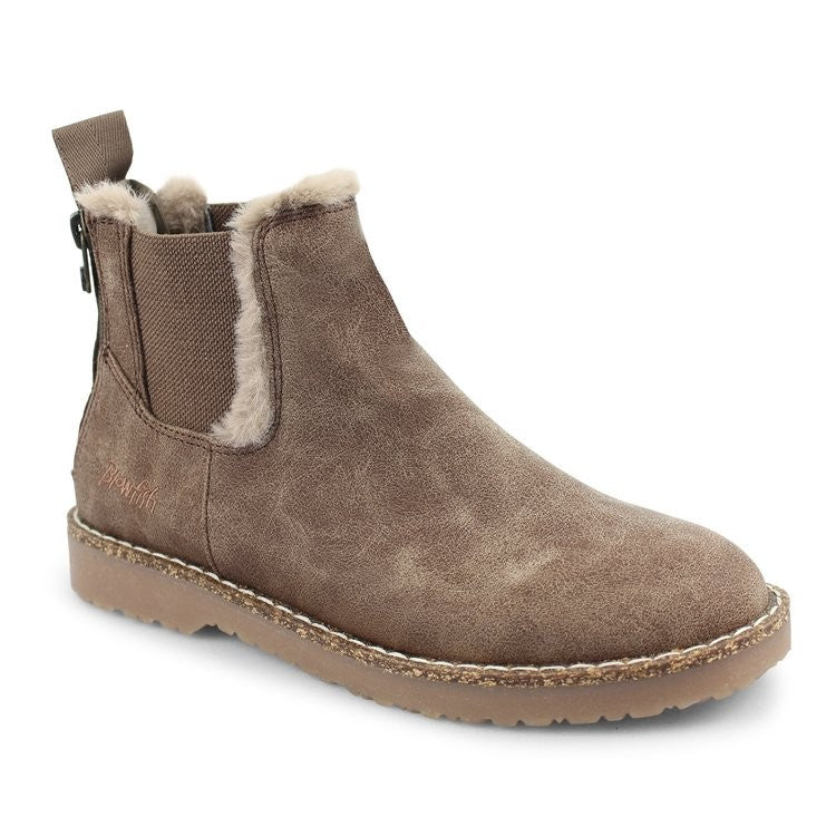 Leisure Warm Leopard Print Suede Boots Women-6