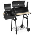 Barbecue a carbone e affumicatore 2 in 1