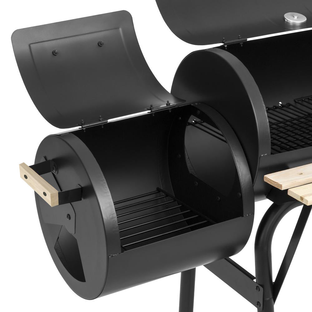 Barbecue a carbone e affumicatore 2 in 1