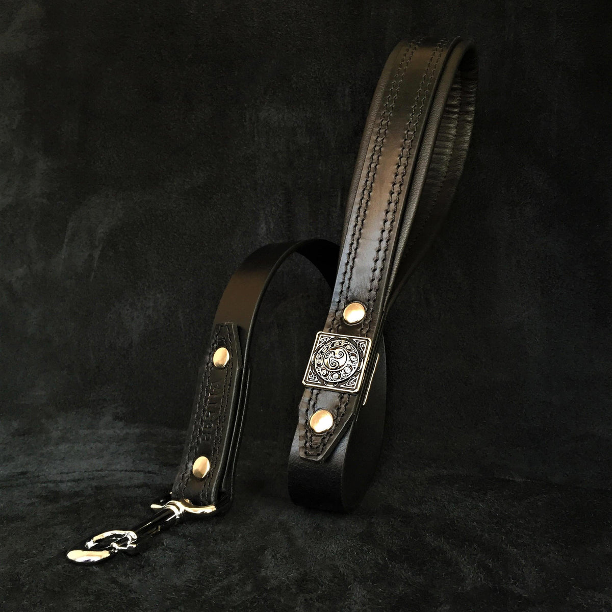The all Black "Eros" collar 2.5 inch wide-1