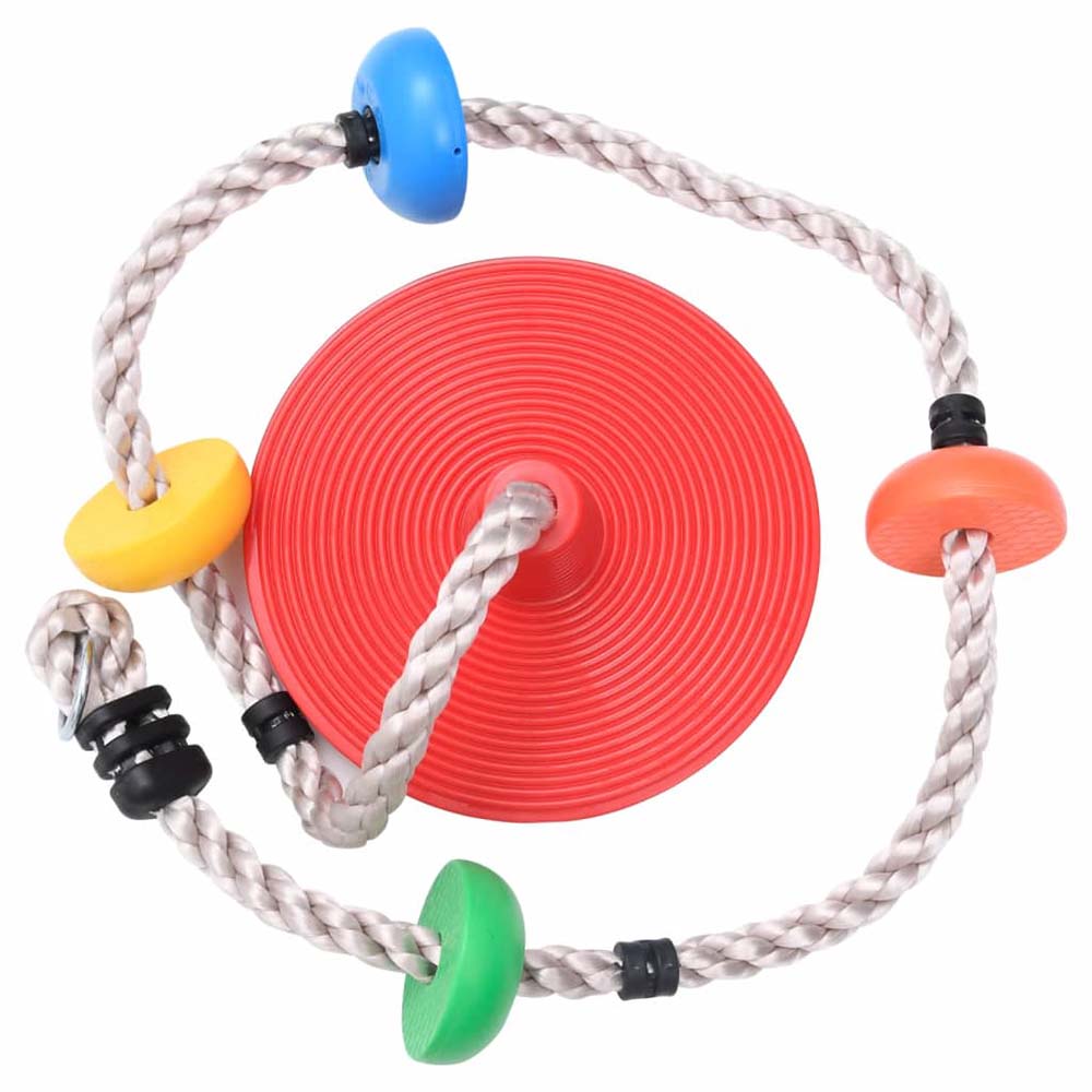 Corda da arrampicata e altalena 2 in 1 per bambini