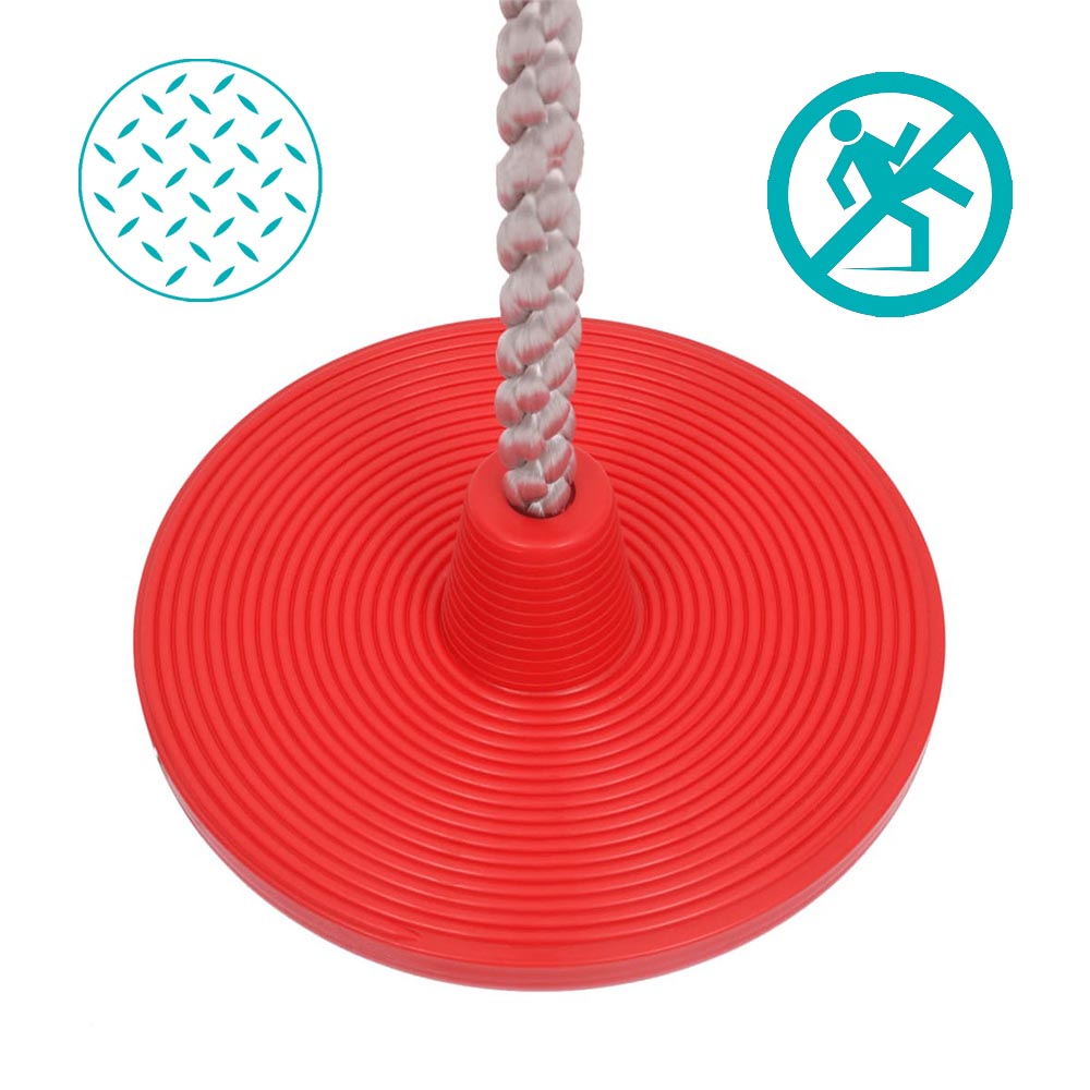 Corda da arrampicata e altalena 2 in 1 per bambini