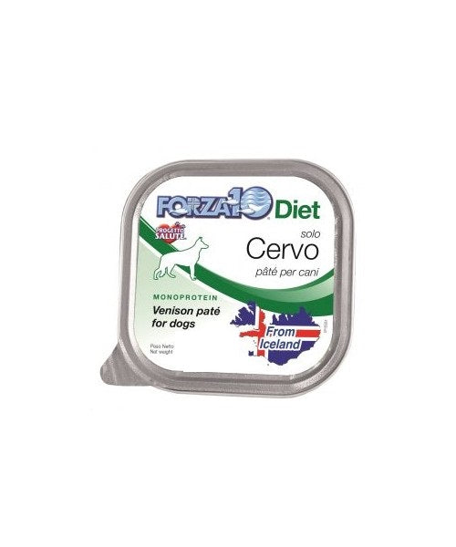 FORZA 10 DIET MONOPROTEICO SOLO CERVO 100 GR.