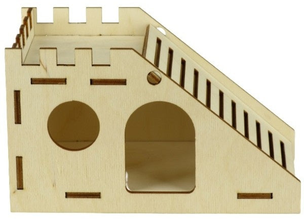 CASETTA IN LEGNO PER CRICETI (17 x 9,5 x 10 CM.)