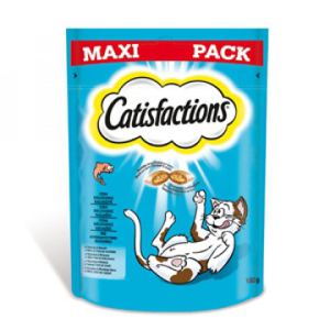 CATISFACTION SNACK SALMONE MAXI PACK 180 GR.