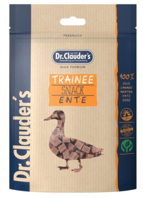 DR CLAUDER'S TRAINEE SNACK CUBETTI 100% ANATRA 80 GR.