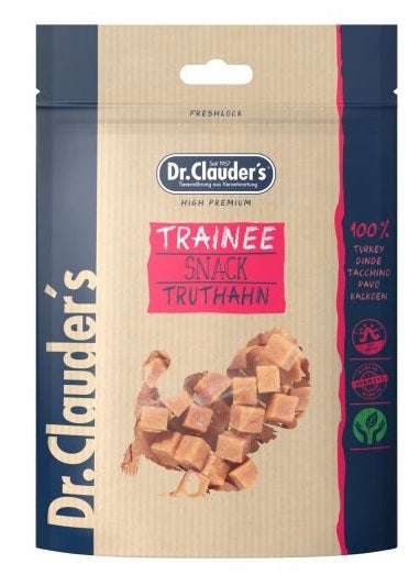 DR CLAUDER'S TRAINEE SNACK CUBETTI 100% TACCHINO 80 GR.