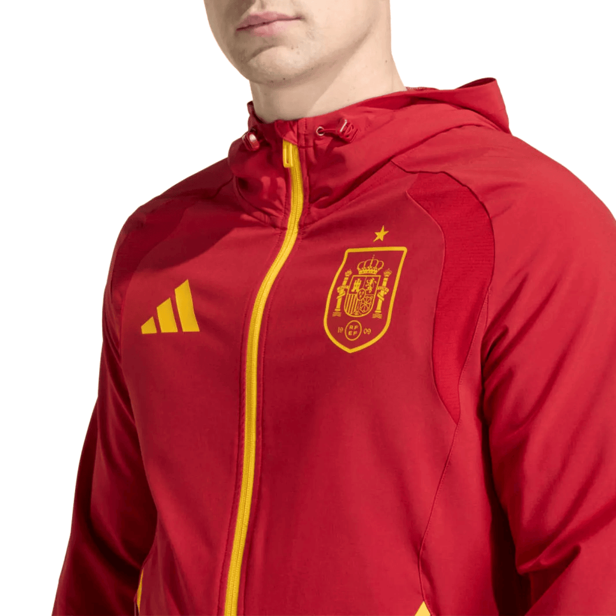 Spain Casual Travel hooded presentation tracksuit 2026/27 - Adidas-4