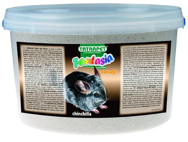 TATRAPET FANTASIA SABBIA PER CINCILLA' 5 KG.