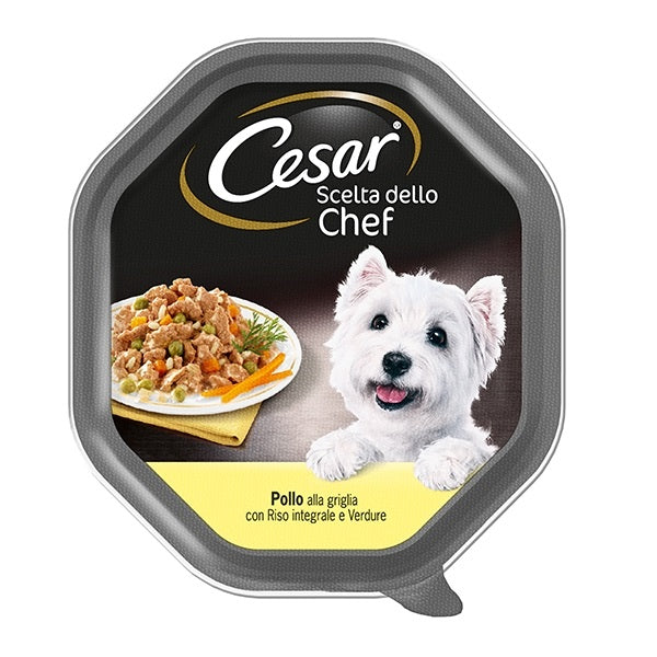 CESAR SCELTA DELLO CHEF POLLO, VERDURE & RISO INTEGRALE 150 GR.