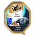 SHEBA SAUCE LOVERS TONNO 85 GR.