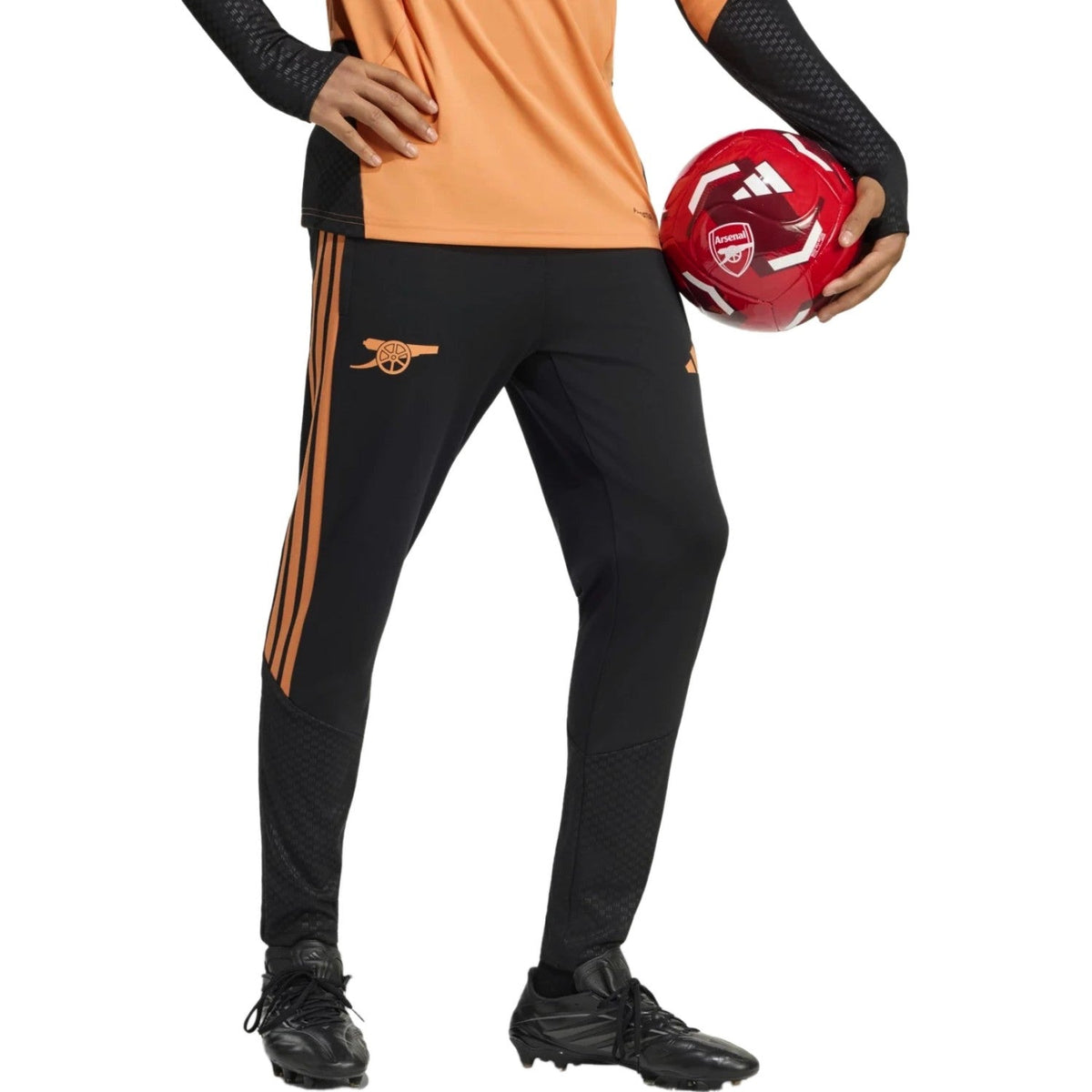 Arsenal black training technical soccer tracksuit 2026/27 - Adidas-3
