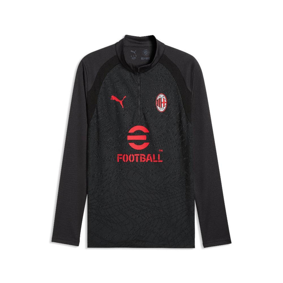 AC Milan black training technical soccer sweat top 2026/27 - Puma-2