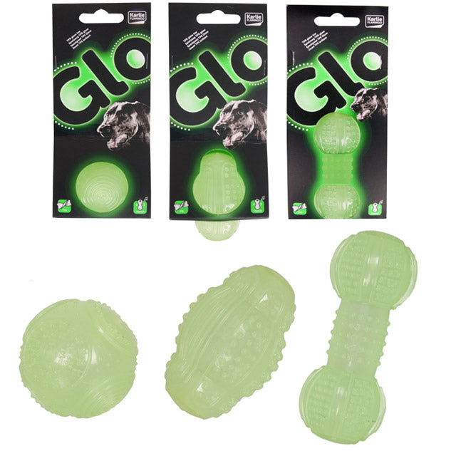 ALSO GLOW GIOCO IN GOMMA TERMOPLASTICA FLUORESCENTE 9 x 6 CM.