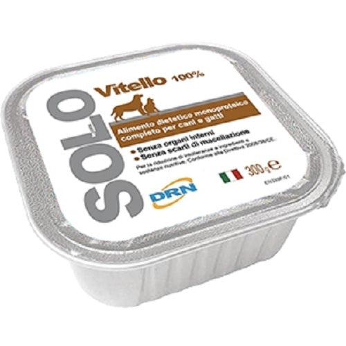 DRN SOLO VITELLO 100% MONOPROTEICO 300 GR.