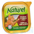 NATUREL CAT BOCCONCINI CONIGLIO & POLLO 100 GR.