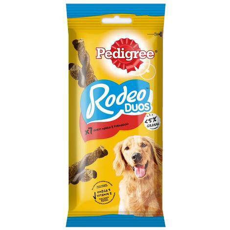 PEDIGREE RODEO DUOS AL MANZO & FORMAGGIO 7 PZ. / 123 GR.
