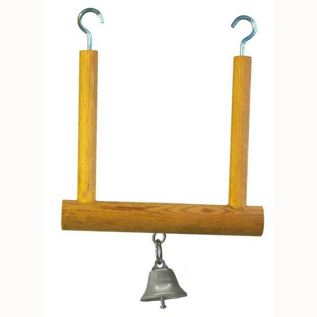 ALSO ALTALENA IN LEGNO CON CAMPANELLA 12,5 x 19 CM.