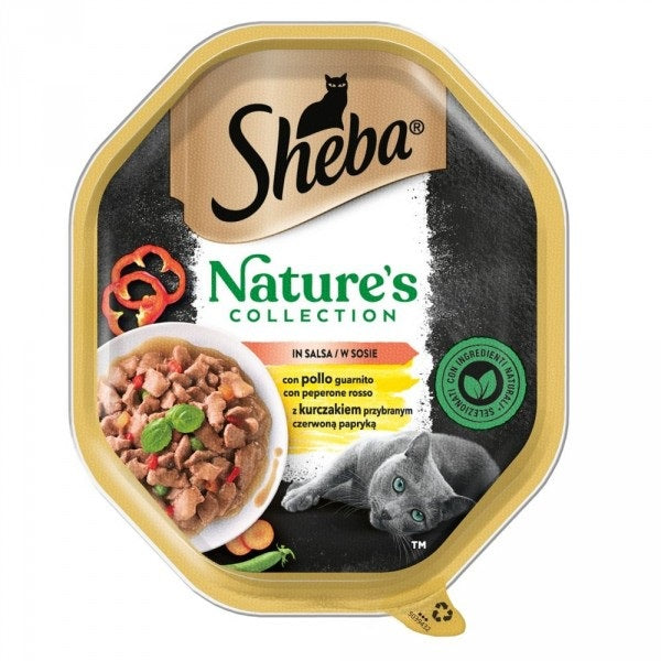 SHEBA NATURE'S CREATION POLLO & PEPERONE 85 GR.