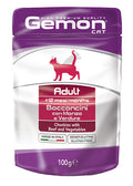 GEMON CAT ADULT MANZO & VERDURE 100 GR.
