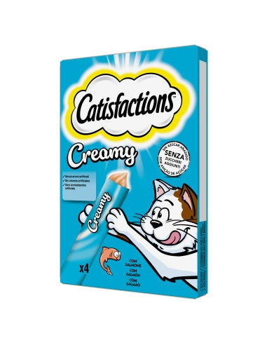 CATISFACTION CREAMY SALMONE 4 x 10 GR.